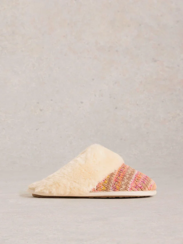 Gestrickte Pantoletten