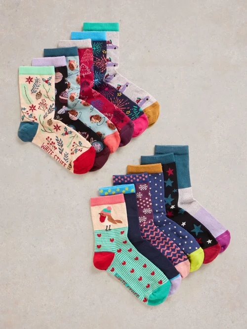 12 Paar Socken Geschenkpaket Bild 2