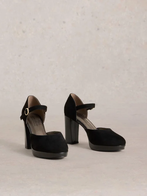 Plateau-Pumps Priscilla - Pure Blk - 41 Bild 3