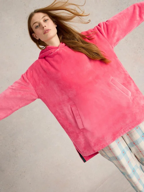 Kuschelhoodie Clover - Brt Pink - M Bild 3