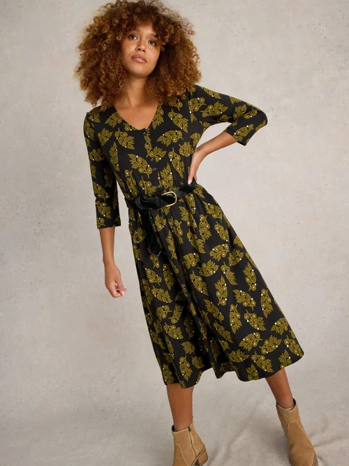 Jerseykleid Mia - Blk Mlt - 52/R Bild 1