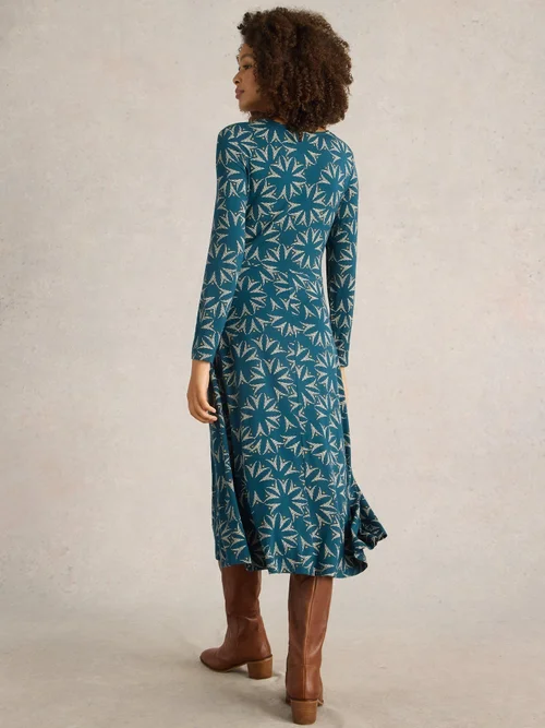 Jerseykleid Madeline - Teal Mlt - 52/R Bild 4