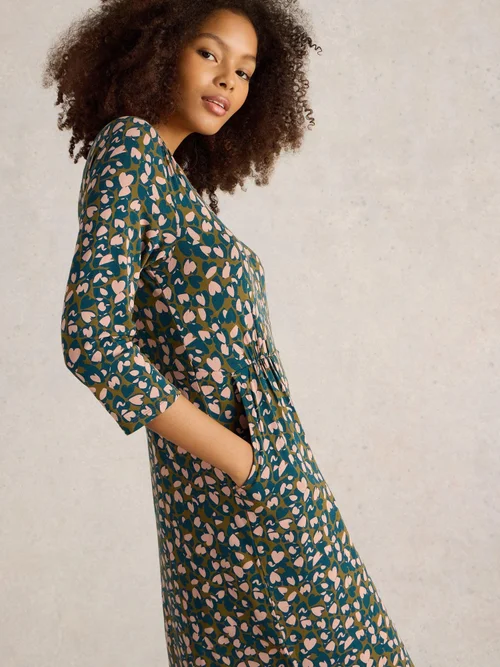 Jerseykleid Tallie - Green Pr - 52/R Bild 3
