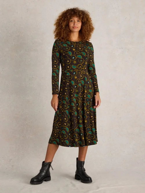 Jerseykleid Madeline - Blk Mlt - 52/R Bild 2