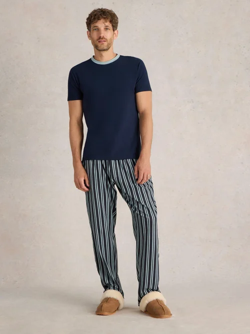 Pyjamaset Evershot - Navy Multi - XXXL Bild 2