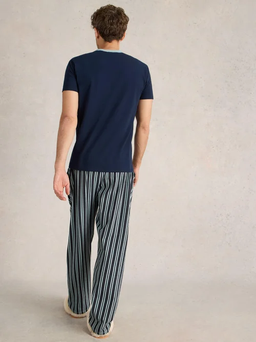 Pyjamaset Evershot - Navy Multi - XXXL Bild 4