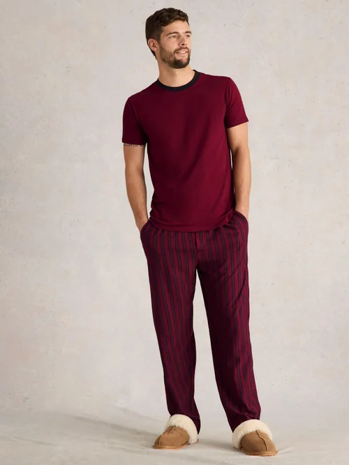 Pyjamaset Evershot - Plum Mlt - XXXL Bild 1