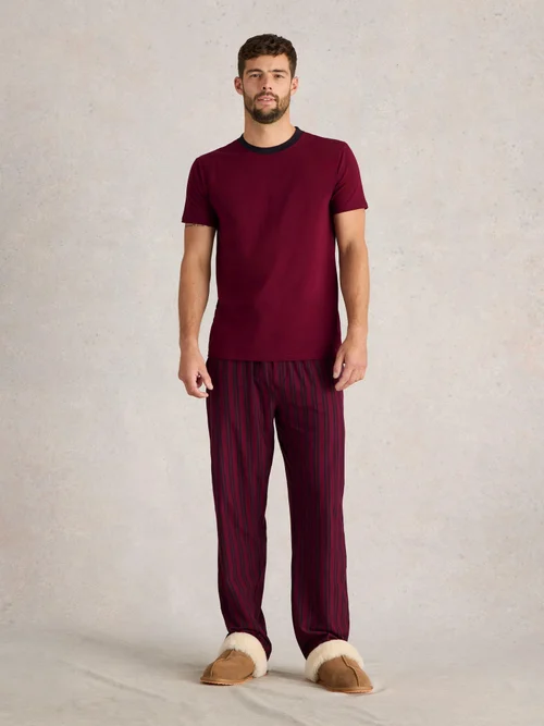 Pyjamaset Evershot - Plum Mlt - XXXL Bild 2