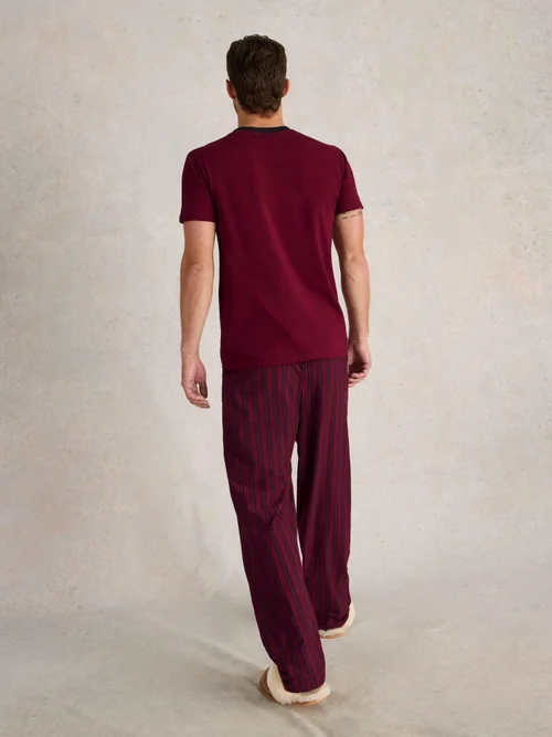 Pyjamaset Evershot - Plum Mlt - XXXL Bild 4