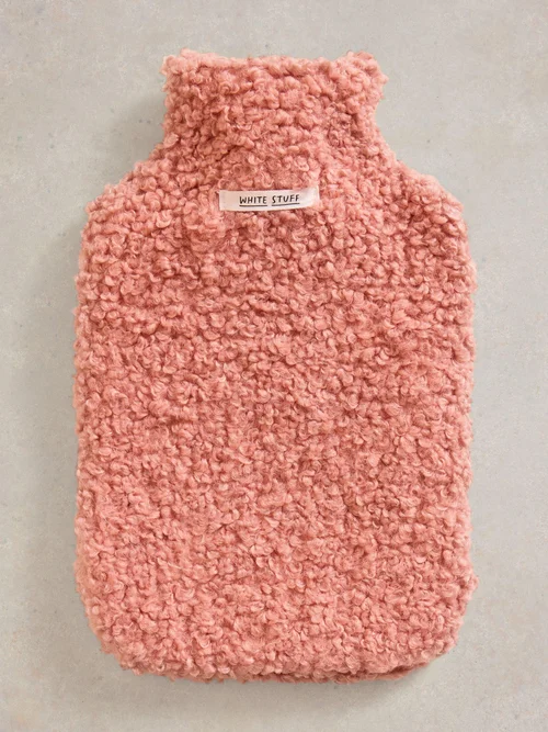 Wärmflasche mit Bezug aus Teddyfell Bild 1