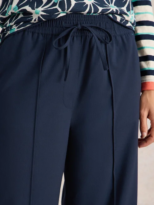 Hose Freda mit weitem Bein - Dark Navy - 52/R Bild 3