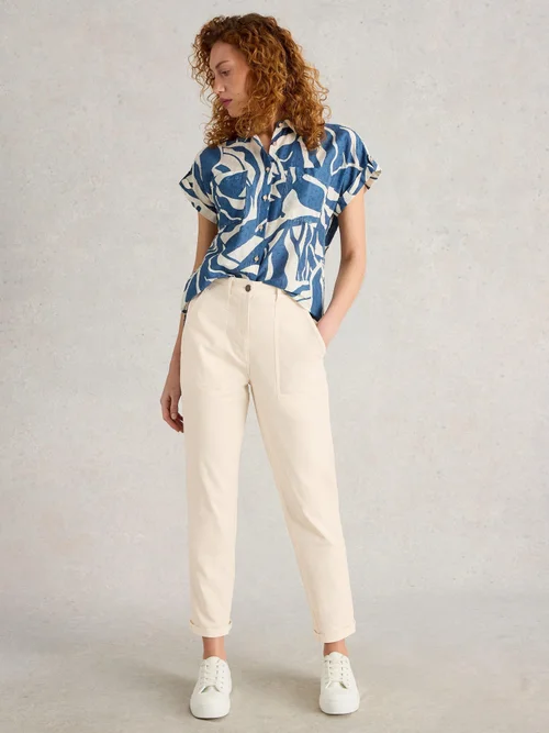 Chinohose Twister - Nat White - 48/R Bild 2