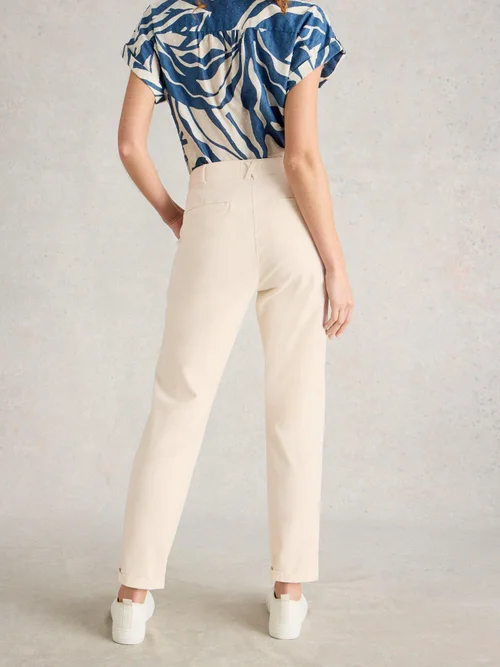 Chinohose Twister - Nat White - 48/R Bild 4