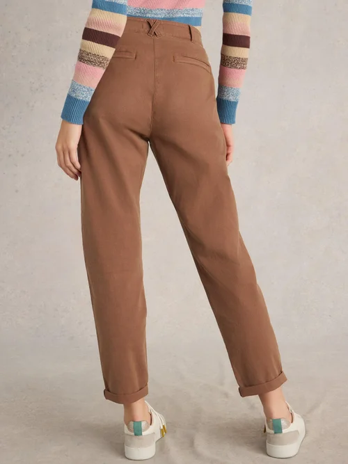 Chinohose Twister - Dark Tan - 44/R Bild 4