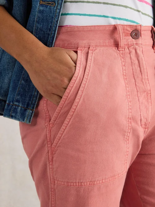 Chinohose Twister - Mid Red - 52/R Bild 3