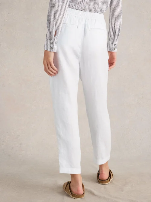 Leinenhose Rowena - Bril White - 52/R Bild 4