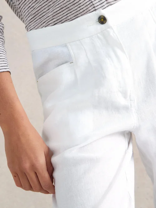 Leinenhose Rowena - Bril White - 52/R Bild 3