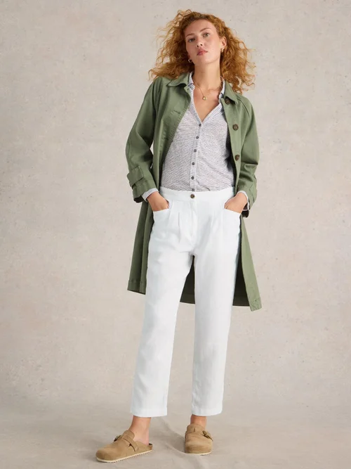 Leinenhose Rowena - Bril White - 52/R Bild 2