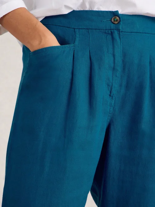 Leinenhose Rowena - Brt Blue - 52/R Bild 3