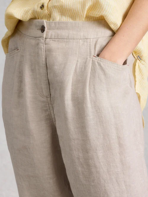 Leinenhose Rowena - Lgt Nat - 52/R Bild 3