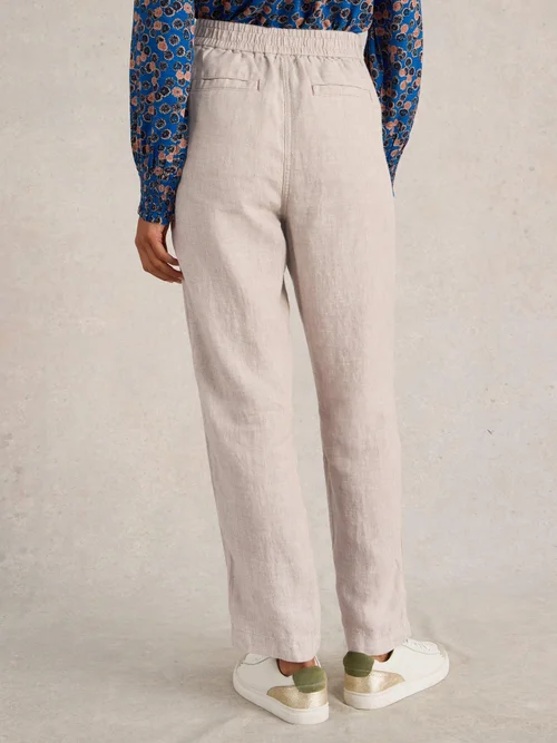 Leinenhose Rowena - Lgt Nat - 52/R Bild 4