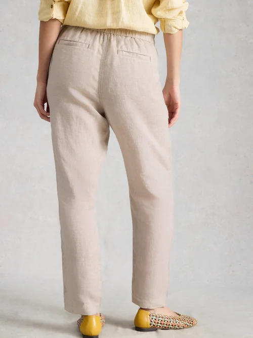 Leinenhose Rowena - Lgt Nat - 52/R Bild 4