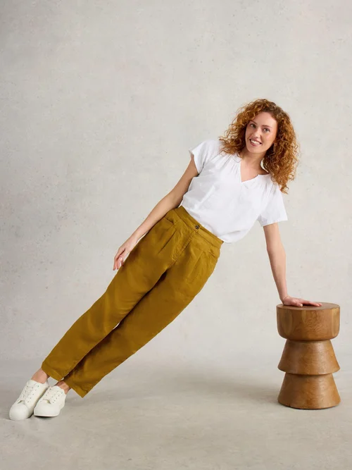 Leinenhose Rowena - Mid Chart - 52/R Bild 1