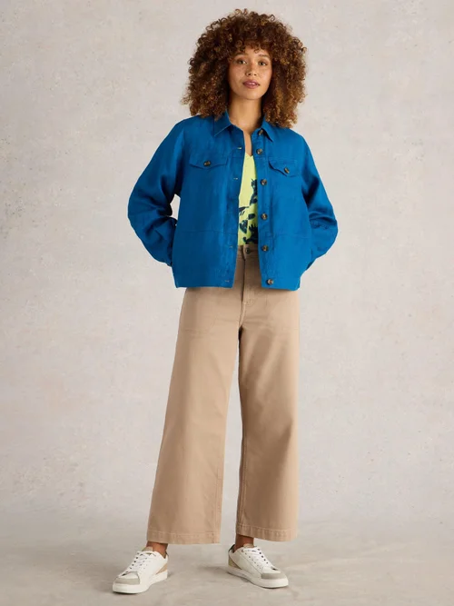 Leinenjacke Camille - Brt Blue - 52 Bild 2