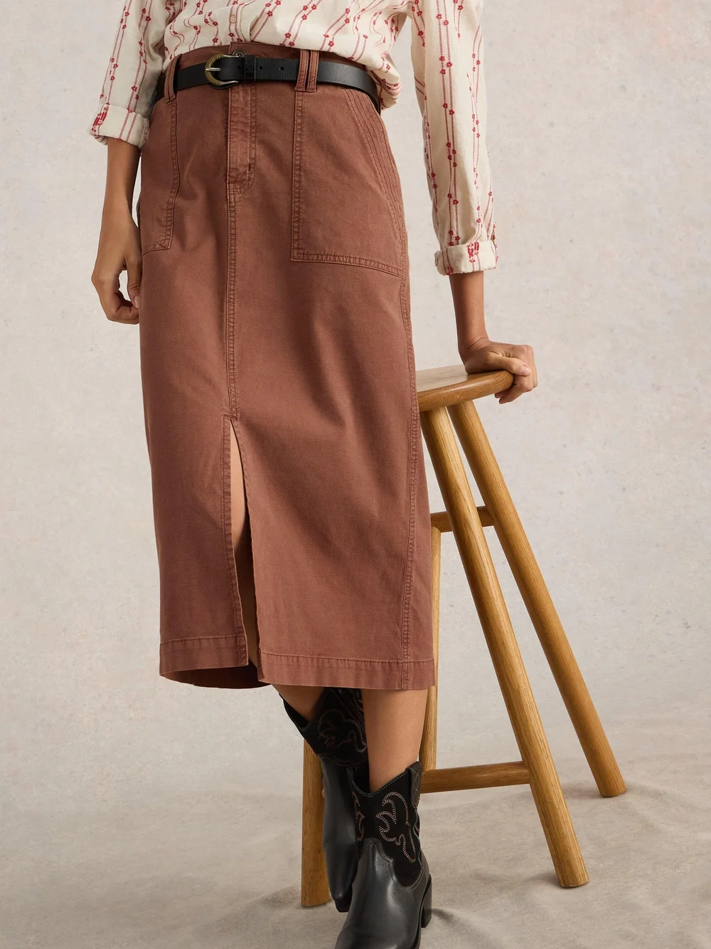 Midirock Maren - Dark Tan - 52/R Bild 1