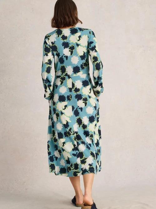 Jerseykleid Megan - Blue Pr - 50/R Bild 4