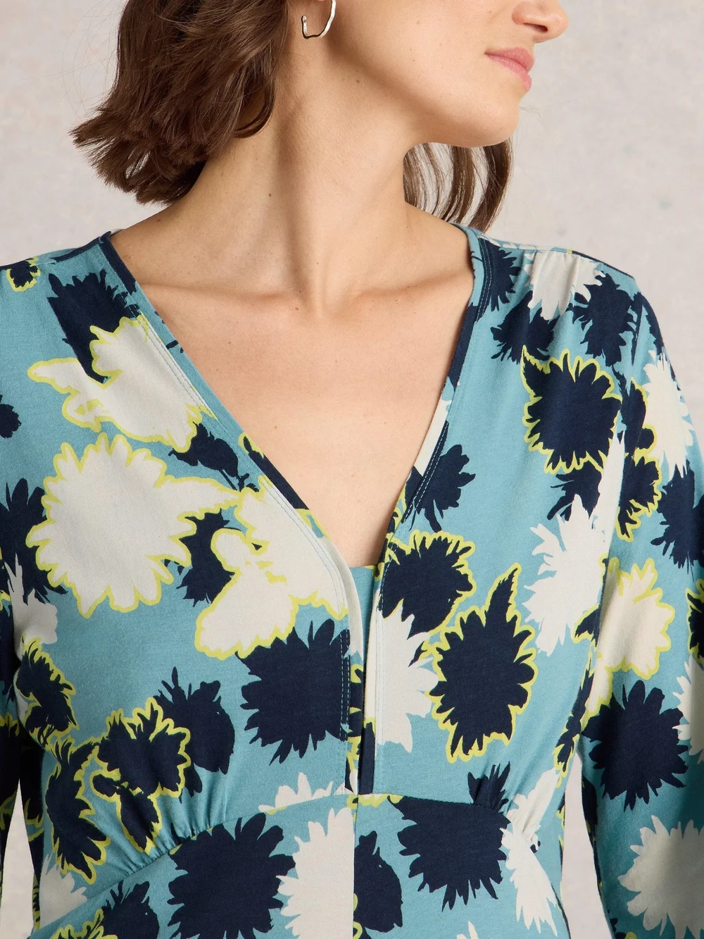 Jerseykleid Megan - Blue Pr - 50/R Bild 1