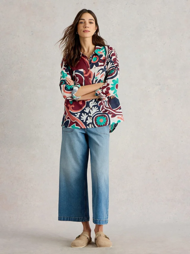 Bluse Sophie aus Bio-Baumwolle