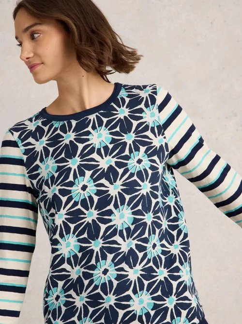 Langarmshirt Clara - Ivory Mlt - 52 Bild 3