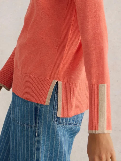 Pullover Olive - Mid Coral - 52 Bild 3