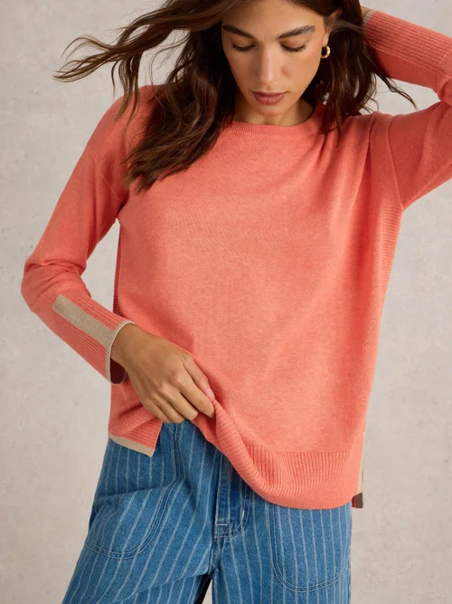 Pullover Olive - Mid Coral - 52 Bild 1