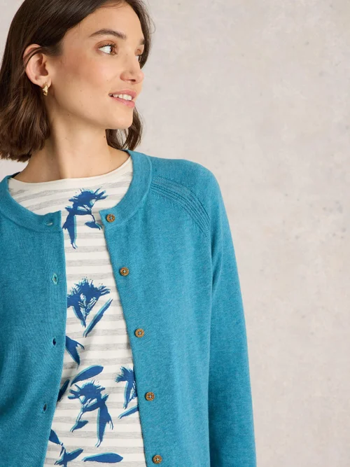 Strickjacke Lulu - Mid Blue - 52 Bild 3