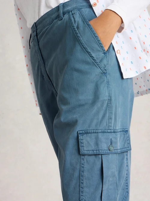 Cargohose Everleigh - Mid Blue - 52/R Bild 3