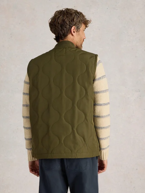 Steppjacke Tenby - Khaki Grn - XXL Bild 4