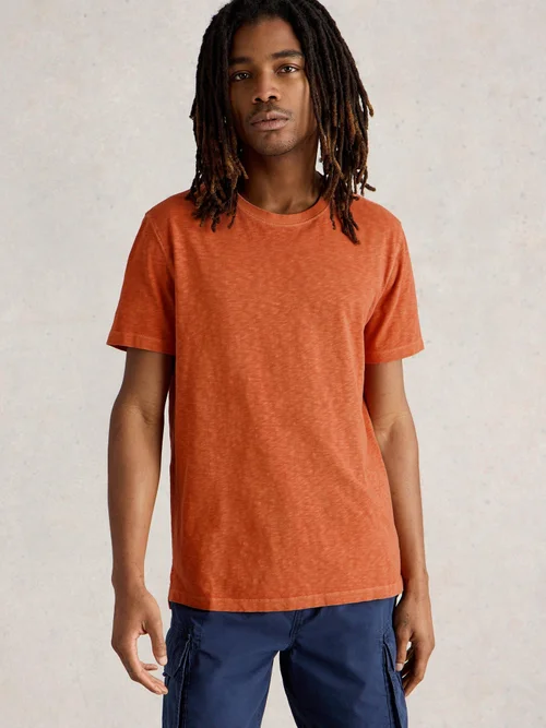 T-Shirt Abersoch - Dk Orange - XXXL Bild 3