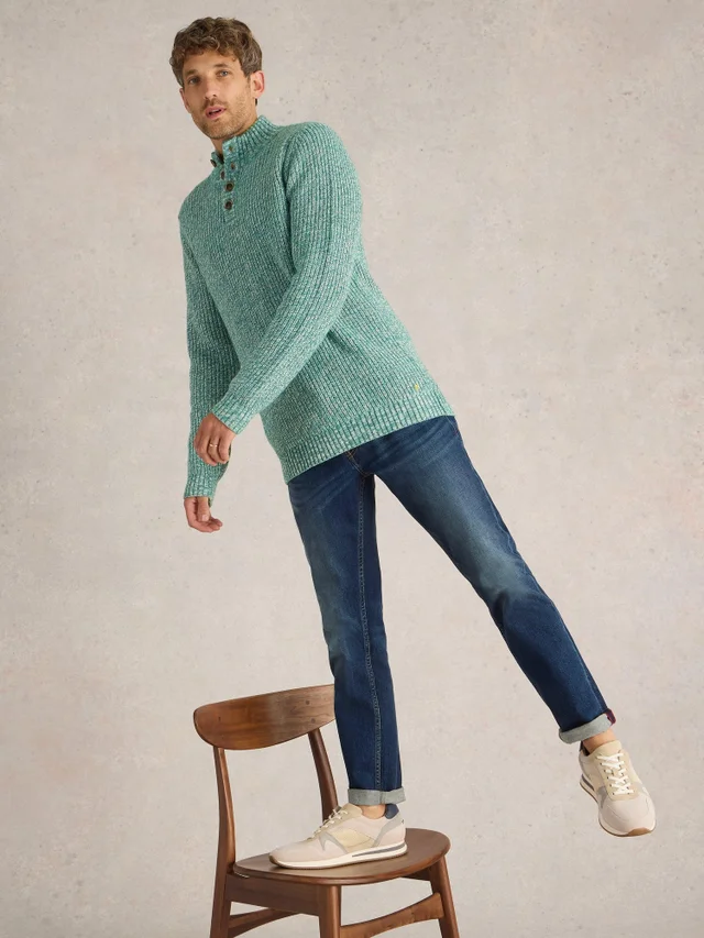 Pullover Rye mit Knöpfen