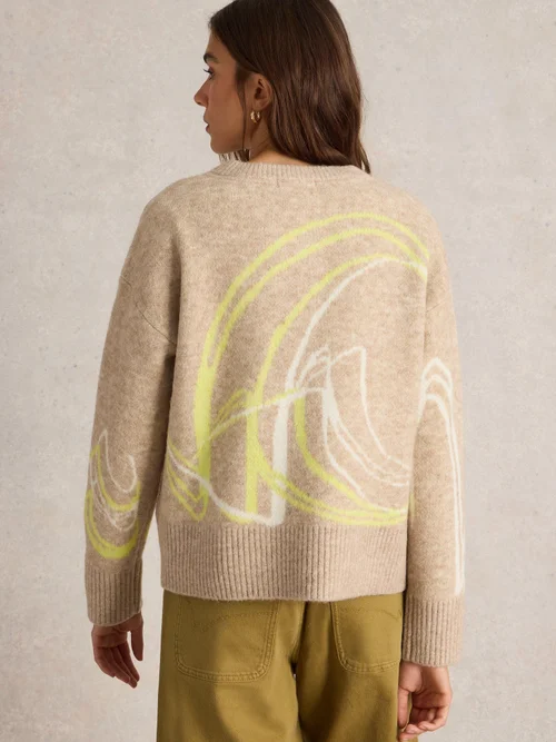 Pullover Swirl - Nat Mlt - 50 Bild 4