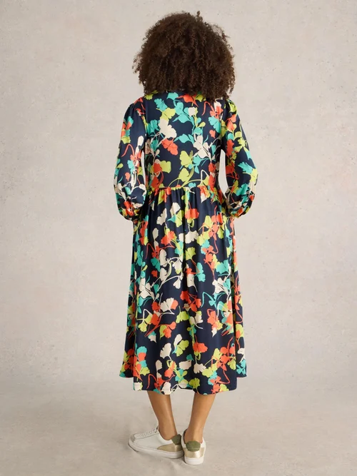 Jerseykleid Leah - Navy Multi - 52/R Bild 4