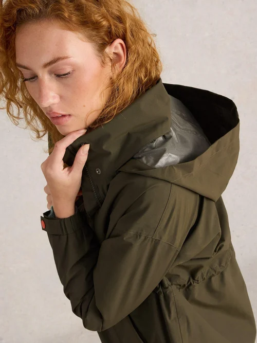Regenjacke Lexi - Khaki Grn - 52/R Bild 3