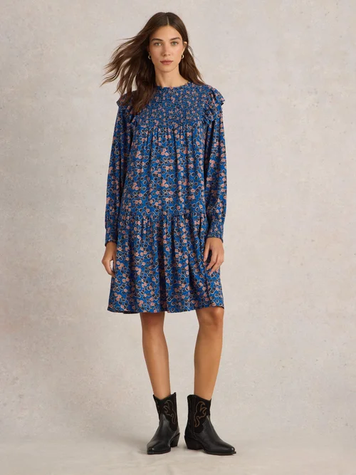 Kleid Sylvie - Blue Mlt - 52/R Bild 2