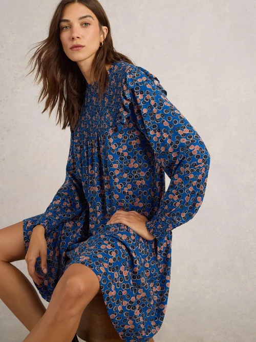 Kleid Sylvie - Blue Mlt - 52/R Bild 1