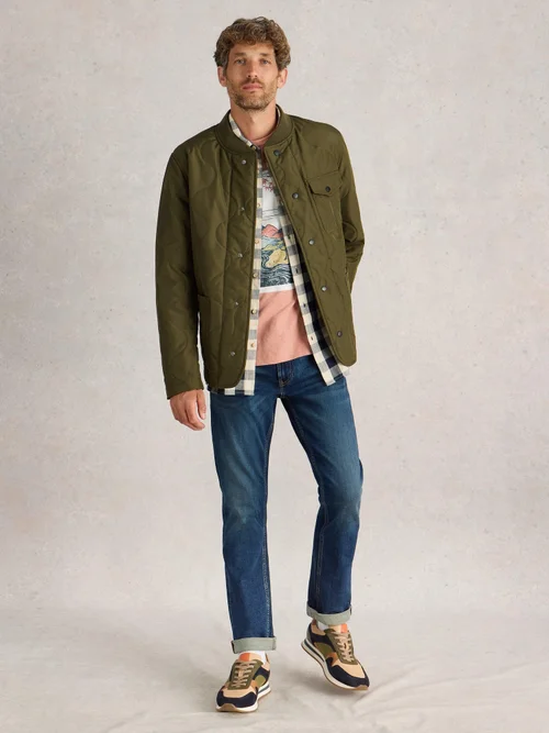 Steppjacke Tenby - Khaki Grn - XXXL Bild 2