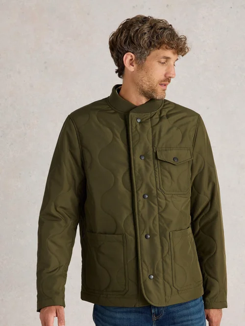 Steppjacke Tenby - Khaki Grn - XXXL Bild 3