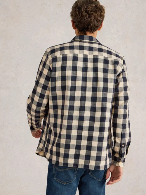 Karohemd Buffalo - Navy Multi - XXXL Bild 4