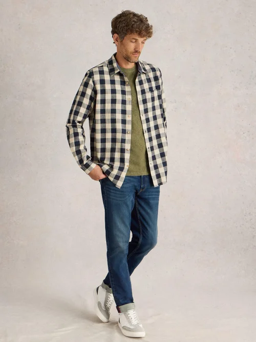 Karohemd Buffalo - Navy Multi - XXXL Bild 2