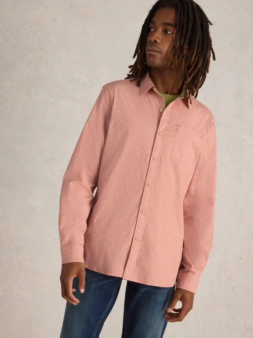 Hemd Salcombe mit Blütenprint - Pink Pr - XXL Bild 1